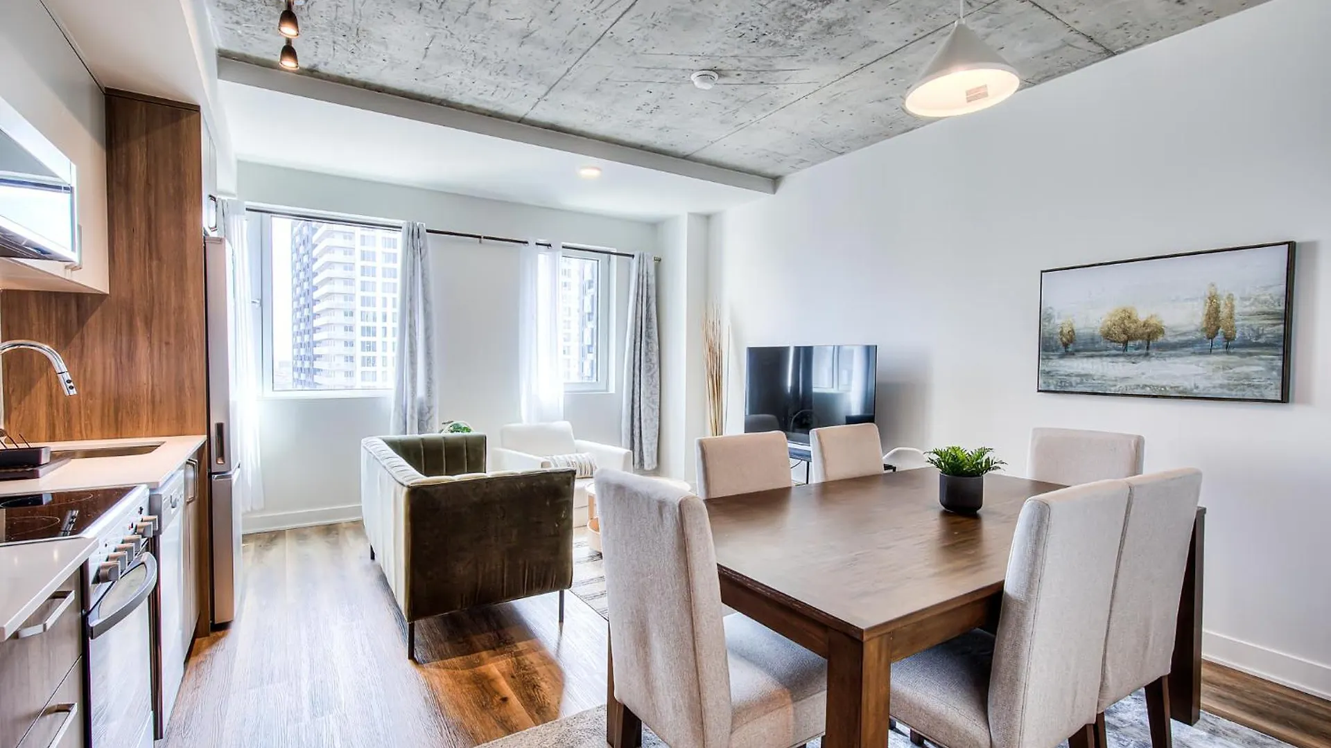 2Br+Gym For Vip Corporate & Students Downtown Mtl Apartment Montreal 0*,